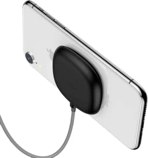Бездротовий зарядний пристрій Baseus Suction Cup Wireless Charger чорний (WXXP-01) - фото 2