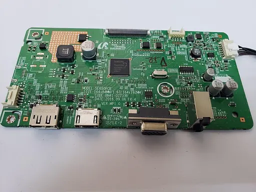 Материнская плата монитора Samsung SE650PCB (BN41-02233B) "Б/У" - фото 2