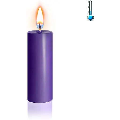Фіолетова воскова свічка Art of Sex низькотемпературна S 10 см - фото 2