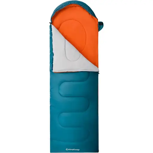 Спальный мешок KingCamp Tigris 250 Comf +12°C / Lim +7°C / Extr -3°C Peacockblue