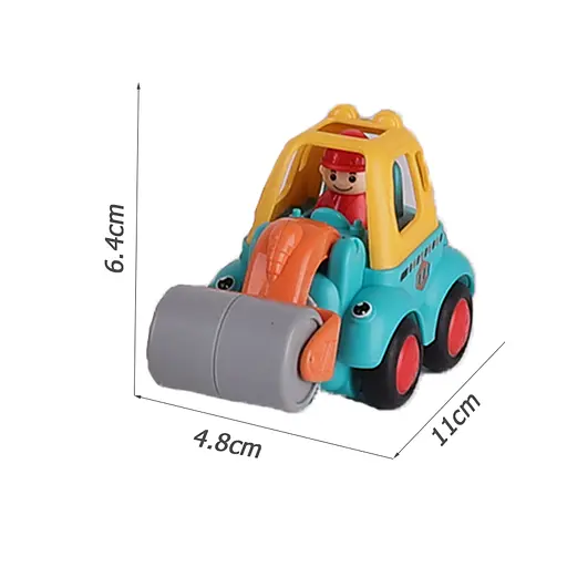 Машина инерционная, стройтехника, 9,5 см, подвижные детали (В ассортименте) - фото 2