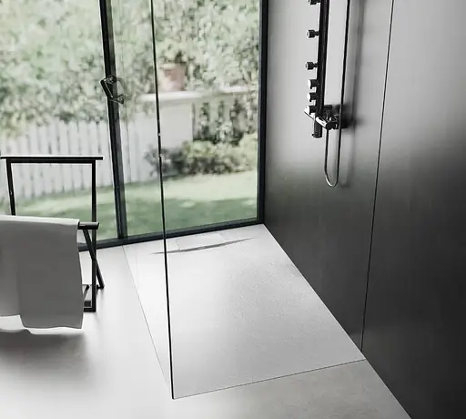 Душовий піддон Rea Bazalt 80x100 white REA-K3300 Білий - фото 3