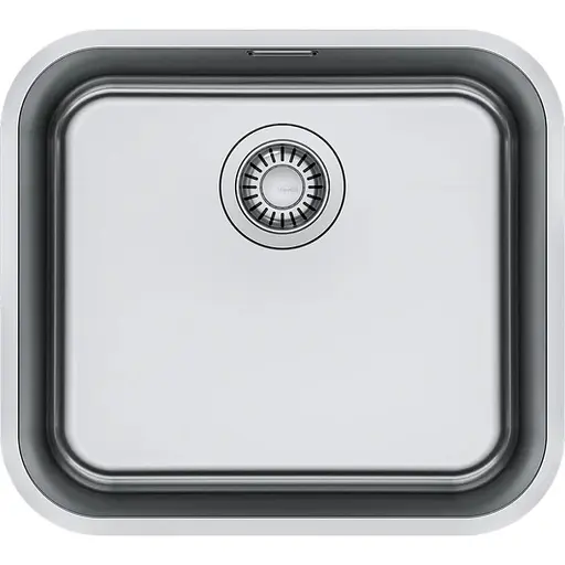 Кухонна мийка Franke Smart, нерж.сталь, прямокутник, без крил, 480х450мм, чаша - 1, накладна, SRX 110-45, нерж полірів.