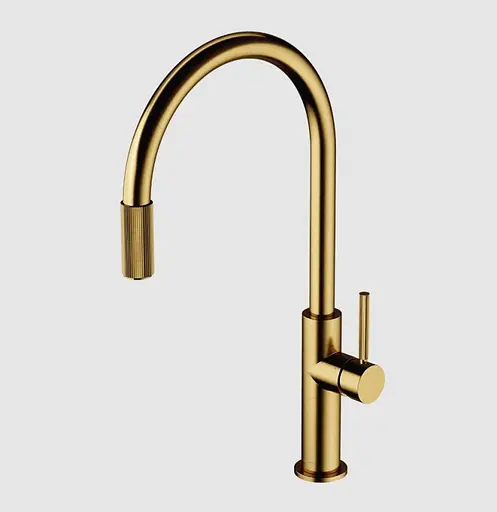 Змішувач для кухні Omnires Switch gold (SW9057GLB) - фото 1