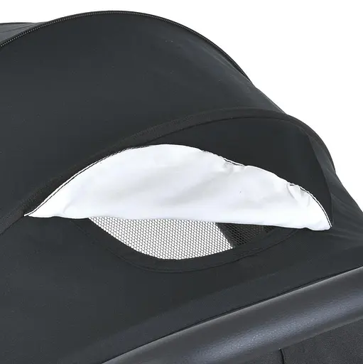 Детская прогулочная коляска-книга Bambi M 5723 Viva Black Черная - фото 8