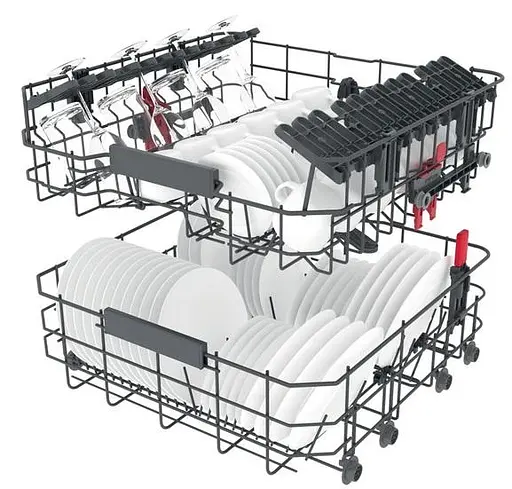 Посудомоечная машина Whirlpool WIC 3C34 PFE S встроенная 60см - фото 8