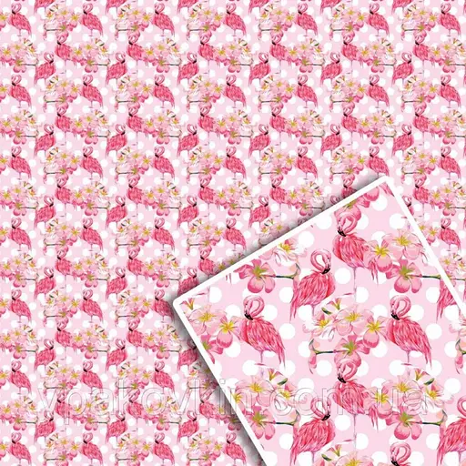 Подарочная бумага Цветочная 245