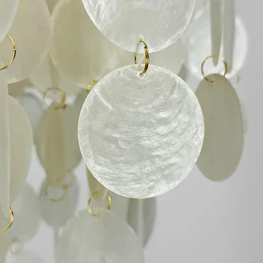 Золотой подвес ATHELIA с перламутровыми пластинами | Line F | Арт. 1537-300 GD - фото 4