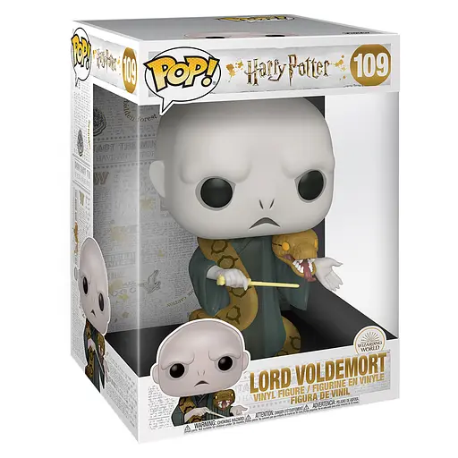 Фігурка Funko POP! Harry Potter Волдеморт з Нагайною 25 см (48037)