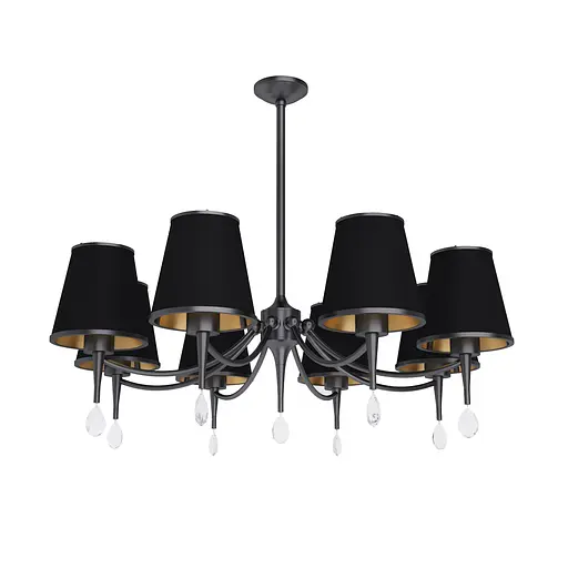 Люстра Lucienne, PikArt ст. 24542 Черный - фото 1