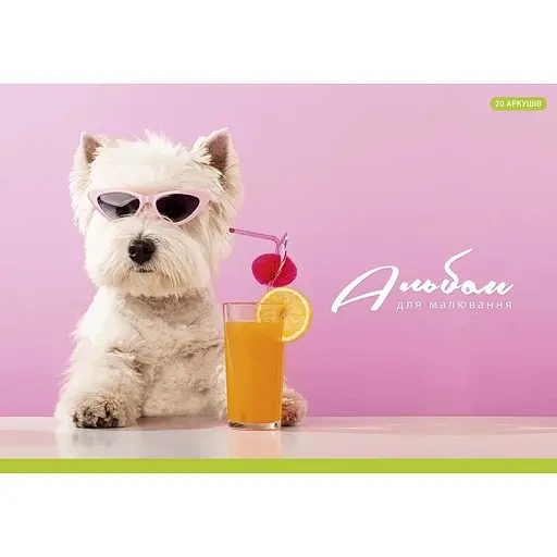 Альбом для рисования Школярик PB-GB-020-465-3 склейка 20 листов