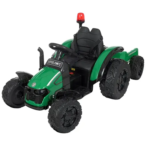 Електромобіль дитячий Bambi Трактор Racer M 4573EBLR-5 та м’яким шкіряним сидінням від 3-х років