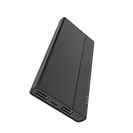 Зовнішній акумулятор Hoco J33 10000mAh з кабелем у комплекті чорний - фото 3
