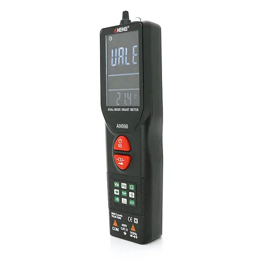 Мультиметр ANENG AN998, вимірювання: V, A, R, C, T, F - фото 5