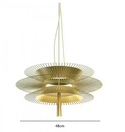 Світильник підвісний KLOODI DECO PE-ARTOS480 3K GD - фото 4