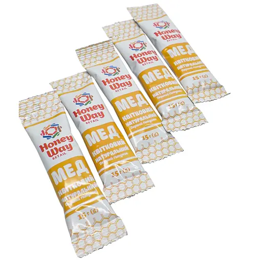 Мед натуральный цветочный Honey Way 15 г 1 стик - фото 3