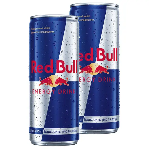 Энергетический напиток Red Bull 500 мл (0.25 л х 2 банки) - фото 4