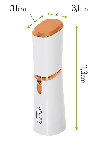 Триммер женский Adler на батарейках AD 2939 - фото 7