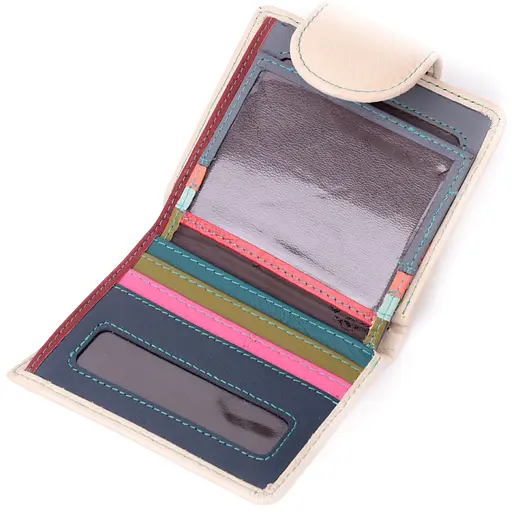 Кожаный женский кошелек ST Leather 10х11.3х1.5 см acs0028367 - фото 4