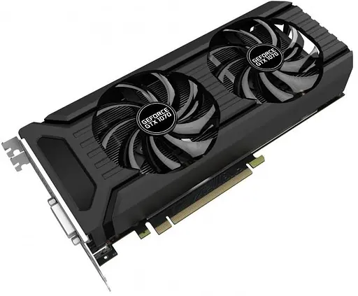 Видеокарта Palit GTX 1070 8Gb Dual (NE51070015P2-1043D) (GDDR5, 256 bit, PCI-E v3.0) Б/у - фото 4