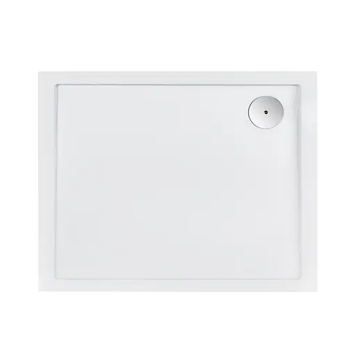 Душевой поддон Qtap Tern 301812C 100x80x12 см + сифон Белый - фото 3