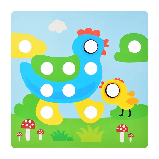 Детская мозаика 808-10, 12 картинок - фото 3