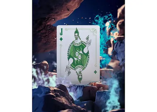 Карти гральні United States Playing Card Company Bicycle Disney Villains (green) (ВР_БДВГ) - фото 3