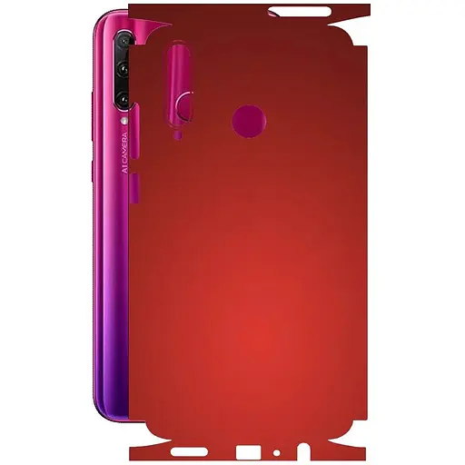 Защитная пленка StatusSKIN для Honor 20i Корпус Винил красная матовая