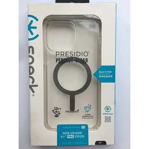 Протиударний прозорий чохол Speck Presidio Clear Case MagSafe для iPhone 14 Pro (6.1") 150148-3080 - фото 2