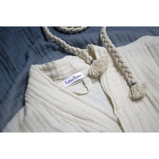 Халат Lotus Home Nitra muslin denim L/XL (svt-2000022351010) - фото 3