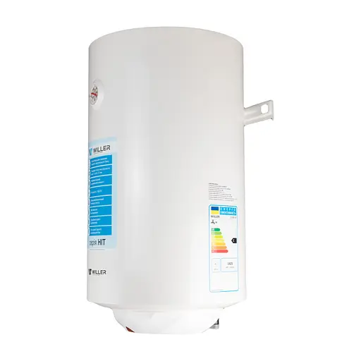 Водонагрівач Willer HIT, 1500 Вт, мокрий ТЕН, 50 л, циліндричний, вертикальний, білий (EV50R-HIT) - фото 3