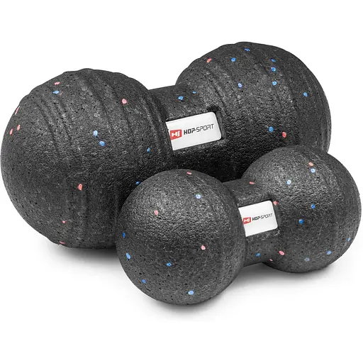 Массажный мяч двойной Hop-Sport EPP 80 мм HS-P080DMB - фото 3