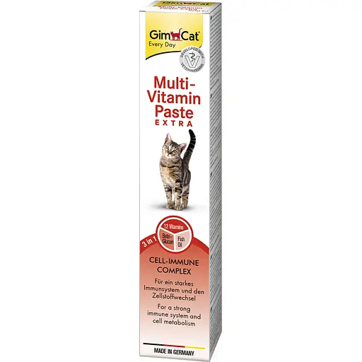 Уцінка. Паста для котів GimCat Every Day Multi-Vitamin Extra 200 г   - фото 2