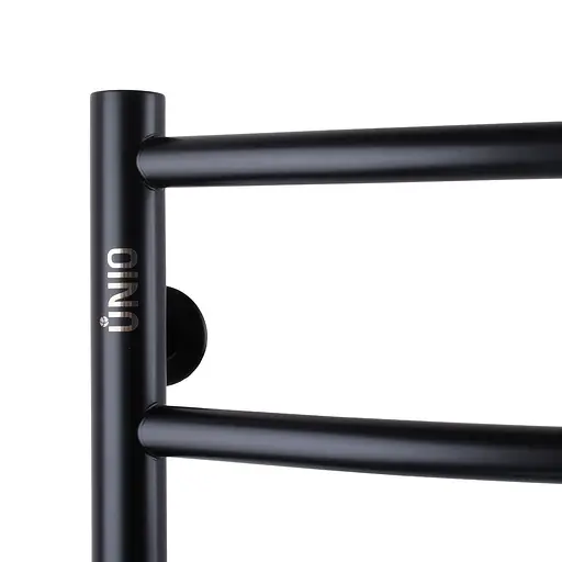 Полотенцесушитель UNIO LD W 700-500-7 BLK Лестница Дуга черная (21614) - фото 4