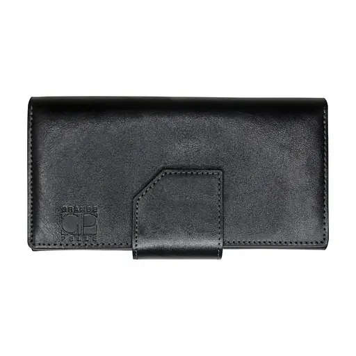 Кожаный женский кошелек Grande Pelle 19.5х10х3 см acs0029348 - фото 1