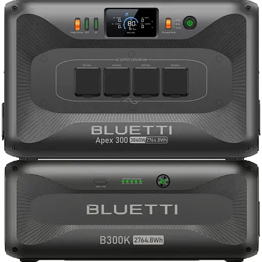 Зарядна станція Bluetti Apex 300 + B300K [151042]