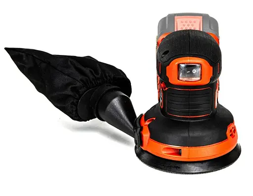 Аккумуляторная эксцентриковая шлифмашина GTM OSC18/125BL + АКБ и ЗУ (OSC18/125BL_KIT) - фото 3