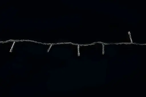 Світлодіодна гірлянда нитка на ялинку Різнокольорова 21 метр 300 лампочок Laplandia інтер’єрна від мережі чорний провід (m.01.5В.300-) - фото 3