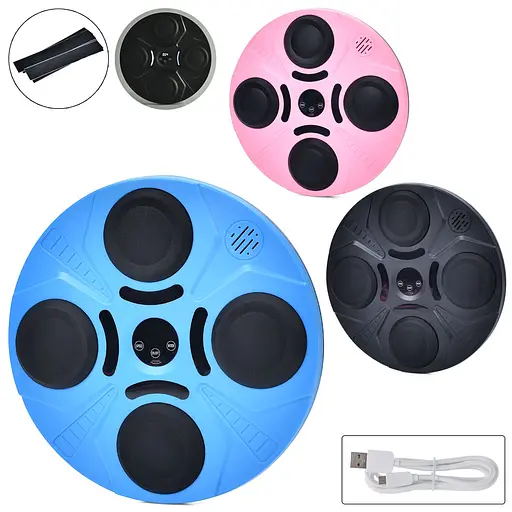 Боксерський набір, 15 швидкостей, музика, табло, акумулятор - фото 2