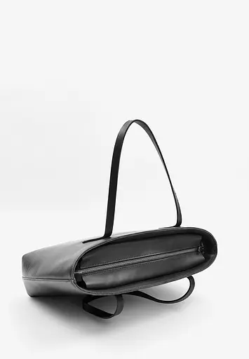 Шкіряний шоппер Walker Mini чорний - фото 5