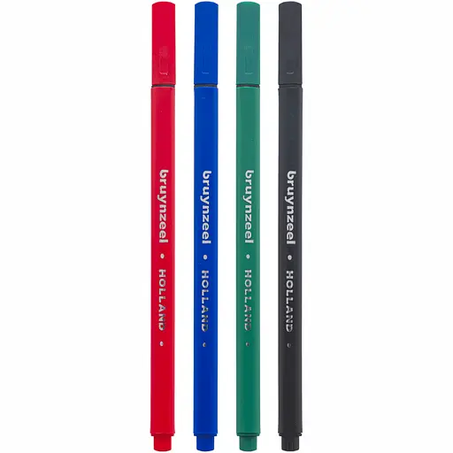 Набір лінерів FINELINER Basic Основні кольори 4кольори Bruynzeel - фото 2