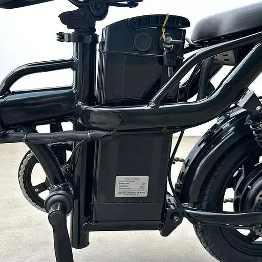 Электровелосипед Volto Compact 350W 48V 19Ah черный - фото 7