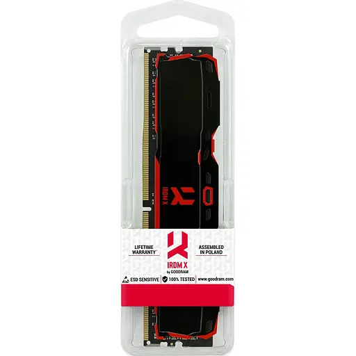 Модуль памяти DDR4 Goodram Iridium X 32GB (2x16GB) 3200MHz Black (IR-X3200D464L16A/32GDC) [148719] - фото 4