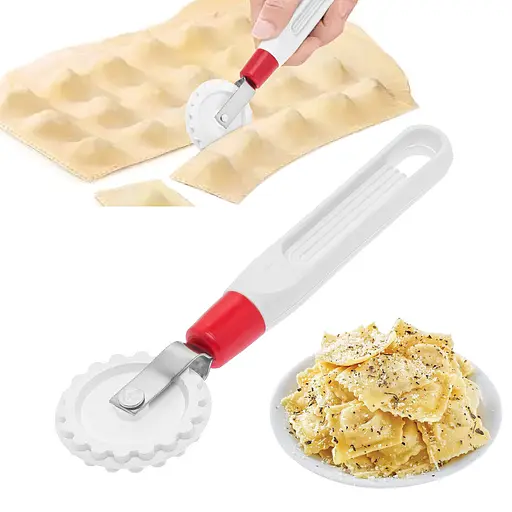 Ніж з'єднувальний для тіста (для вареників, пельменів, равіолі та чебуреків) 16.5 см, Kitchette 83094 - фото 2