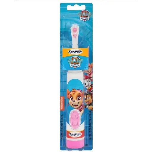 Електрична зубна щітка Paw Patrol Spinbrush дитяча для дівчинки - фото 1