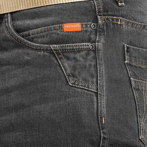 Брюки Pentagon Rogue Jeans Pants 44 32" Black - фото 5