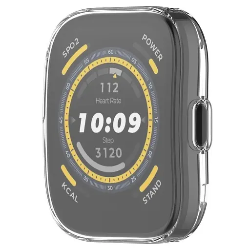 Защитный чехол Tamister для смарт-часов Amazfit Bip 5/5Pro прозрачный - фото 3