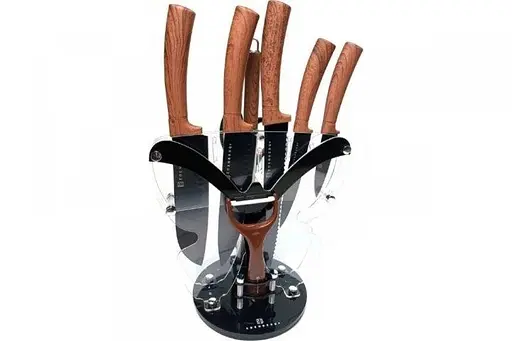 Набор ножей Edenberg EB-11062-Brown 9 предметов коричневый