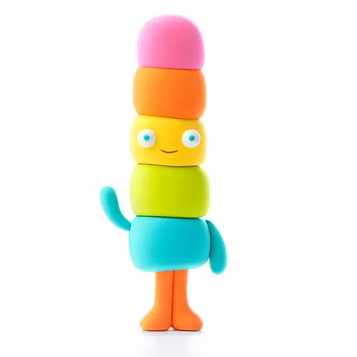 Набір пластиліну що самостійно твердіє Ліпака Файні Морозивка Тепльодик (30145-UA01) - фото 3