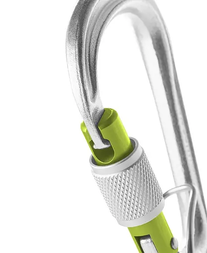 Карабін Edelrid HMS Bruce Steel Screw FG II Silver (1017-738050000060) - фото 2